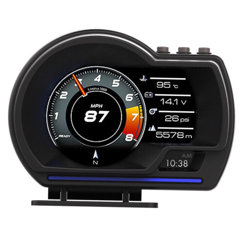 Car   Display, OBDⅡ+GPS  Gauge High Definition Speedometer Car Diagnostic Tool OBD Fault Code Elimination 2