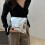 Kabelka Envelope Clutch Metallic PU 1 kus 2