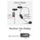 2.4G -Mounted Wireless Lavalier Microphone Set Transmitter with Receiver for Amplifier Voice Speaker Teaching Tour 3