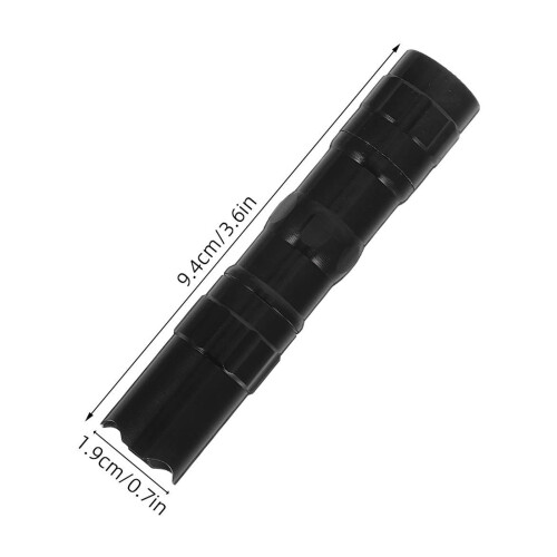 Mini LED Flashlight, Waterproof Aluminium Torch, 300 Lumen, 1