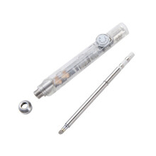 Ferro de Solda Elétrico 65W Ferro de Solda com Temperatura Ajustável Pontas de Ferro Intercambiáveis para Qualquer Entusiasta de Hobby A
