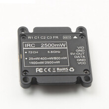 Transmissor de Vídeo FPV MMCX VTX 72CH 5.8G 2.5W PIT/25mW/400mW/800mW/1500mW/2500mW para Drone de Corrida de Longo Alcance FPV