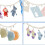 2-Pack Cotton Rope Toy Storage Chain with 20 Clips 4