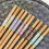 5 ζευγάρια Chopsticks Επαναχρησιμοποιήσιμα αντιολισθητικά μπαμπού θερμομονωτικά 2
