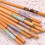 5 ζευγάρια Chopsticks Επαναχρησιμοποιήσιμα αντιολισθητικά μπαμπού θερμομονωτικά 3