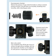 Scuba Diving Medium Pressure Valve