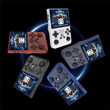 R36PRO Handheld Retro Game Console 128GB 3.5inch HD Screen Portable Pocket Video Player Supports 30+ Emulators C