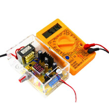 LM317 Regulowany Zasilacz Regulowany Napięciem DIY Zestaw 220 V Transformator Zasilacz Stabilizowany Laboratoryjny WTYCZKA US