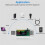 USB Tester USB Power Meter, USB Multimeter 3.3-30V 0-5A Voltage Current Capacity Amp Volt Voltmeter Ammeter Detector 2