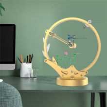 Kit Modello Libellula Meccanica DIY In Metallo 3D Puzzle Arte Assemblaggio Decorazione Ornamenti Artigianato Regalo Fatto A Mano