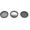 3-in-1 Camera Filter Kit 55mm, ND8 CPL GND Filter Set 1