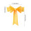 Pre-Tied Chair Bow Sash Decor Polyester 37x28cm 1 Pc 3
