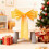 Pre-Tied Chair Bow Sash Decor Polyester 37x28cm 1 Pc 4