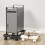 Computer Tower Stand, Adjustable Mobile CPU Holder PC Tower Stand with Rolling Caster Wheels, Pc Floor Riser Stand B 3