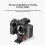 VRIG Mount Ring Support Bracket Holder for  E Mount with Arca for Quick Release Plate 1/4 Inch & 3/8 Inch Threads 6