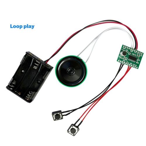4 Minutes Light-Controll Recording and Sound Module Playback Dry Battery Light-Sensing Recording Loop Playback 1