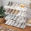 Range-chaussures de porte en acier blanc à 4 niveaux 4