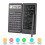 Solar Scientific Calculator with LCD Notepad Functions Professional Portable Foldable Calculator for Students 3