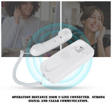 Nieuwe Audio Walkie Talkie Non-Visuele Walkie Talkie Bekabelde Tweeweg Intercom Deurtelefoon Audio Villa Thuiskantoor Non-Visueel