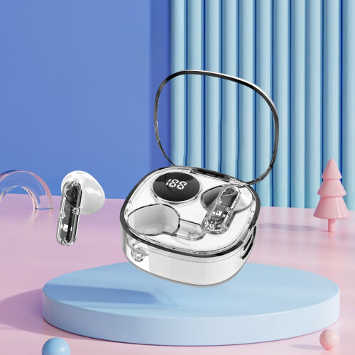 Ασύρματα ακουστικά Bluetooth με ακύρωση θορύβου HD και λειτουργία παιχνιδιού χαμηλής 1