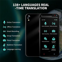 Intelligent Language Online Translator, Real- Translation of Multiple Languages, Portable Offline Translator