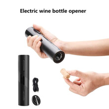 Electric Wine Opener Rechargeable Automatic Bottle Opener One-Click Corkscrew Remover for Kitchen Party Bar Restaurant