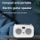 Electric Acoustic Guitar Amplifier Powered Portable  Speaker Distortion Delay Effects10W 3