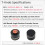 T-Knob ESP32-C6--1U Highly Efficient Zero Standby Current Driver Hall Based Angle Position Encoder Sensor Knob Board 2