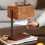 Solid Wood Desktop Vertical Paper Storage Box Light Retro Tissue Box Living Room Universal Beautiful and Practical 2