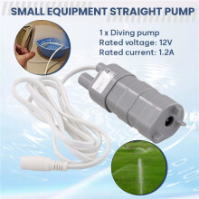 Small Pump Equipment Pump Vertical Pump 600L/H Brushless Magnetic Submersible Water Pump 5M Fish Pond JT550 Pump 12V