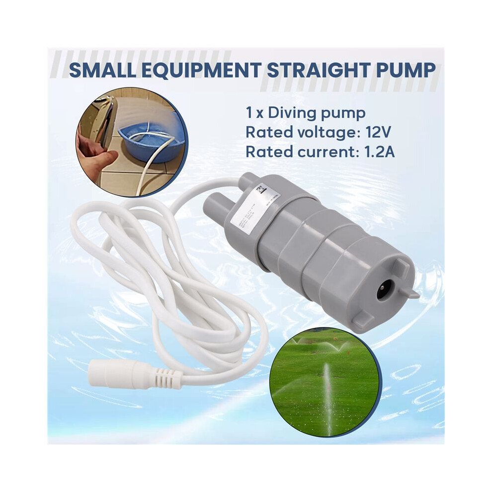 Small Pump Equipment Pump Vertical Pump 600L/H Brushless Magnetic Submersible Water Pump 5M Fish Pond Jt550 Pump 12V 6033240975443