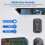 Portable Mobile Gaming Keyboard Mouse Converter Adapter MIX PRO Gaming Keyboard and Mouse Combo 6