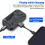 Portable Mobile Gaming Keyboard Mouse Converter Adapter MIX PRO Gaming Keyboard and Mouse Combo 8