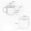 Pure Titanium Coffee Kettle Gooseneck Tea Kettle with Folding Handle for Travel & Camping 7