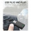 Adattatore per Auto Android Wireless Carplay 2 In 1 Cablato per  Car Ai Box Wireless per  per  per  Plug e 8