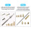 Heat Insert Nut Iron Tip Heat Set Insert Tool Soldering TS100 Iron Tip 3D Printing Modify Finishing Tool Internal Thread 10