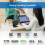 Desktop 2D QR Barcode Scanner, High Scan Performance Supermarket Barcode Scanner QR Code Cashier Scanning Barcode Reader 5