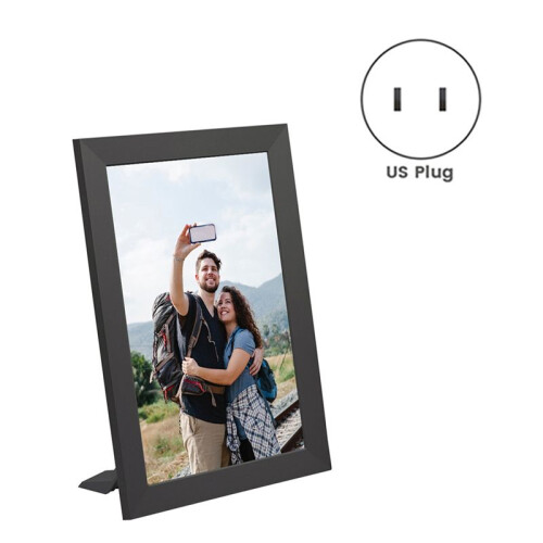 10.1 Polegadas WiFi Digital Photo Frame com Luz LED 1280x800 HD IPS LCD Touch Screen Imagem Eletrônica Música Filme 32GB (EUA) 2