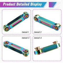 RC Car Upgrade Front Steering Tie Rod Kit for MJX 1/14 14301 14302 14303 14304 RC Car Accessories