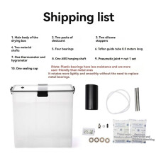 Real- Monitoring of PLA ABS Filament for 3D Printer Parts Wire Dryer Box Sealing Box and Moisture-Proof 3D Printer