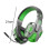 Cuffie da Gioco Wireless Cuffie da Gioco con Audio Surround RGB Cuffie da Gioco con Microfono per PS4 PC  Gamer Bianca Blu 10