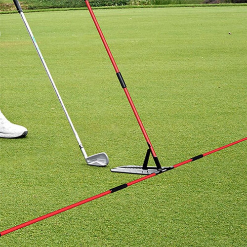 Swing Alignment Stick Holder  Swing Alignment Rod Practice Plate Trainer Angle Adjustment Swing Correction Aid