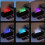 7-Color Light Simulation Flame Aromatherapy Machine Fjärrkontroll Timing Tyst Befuktning Hem Parfym Diffuser,B 10