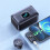 Microfone de Lapela Sem Fio com Design Magnético e Redução de Ruído para Gravação de Áudio e Vídeo em IOS e Android 3