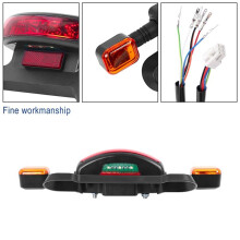 12V Electric Scooter Brake Light with Turn Signal Enhanced Visibility for Night Riding  E-Bikes and Scooters