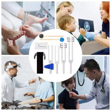 128+256+512+528hz Tuning Fork for Healing Nervous System Testing Tuning Fork Health Care