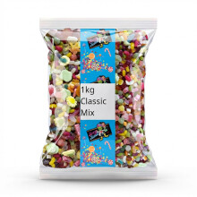 1kg Krazy Kandi Classic Sweet Mix, Fizzy & Non-Fizzy Jelly Sweets Bulk Bag