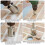 20pcs 1/4 "/6mm Glass Hole Opener Ceramic Tile Drilling Drill Bit Handheld Electric Drill Hole Drill Bit 3