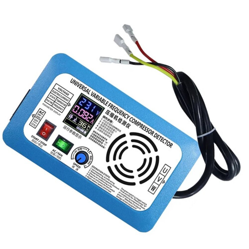 1-5HP Frequency Conversion Air Conditioning Compressor Detector Color Screen Display Inverter Compressor Tester EU-PLUG 1