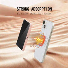 Phone Selfie Assistant Wireless Magnetic Monitor Screen Selfie Split Screen Display Vlog Outdoor Selfie Assistant Grey